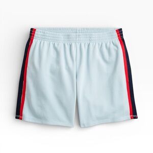 J. CREW NWT Terry Boxer Side Striped Shorts in White Size Small
